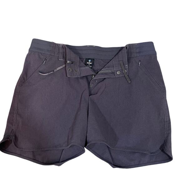 Kuhl Women’s Stretch Strattus Hiking Shorts 5” inseam Gray Sz12 - Picture 4 of 9